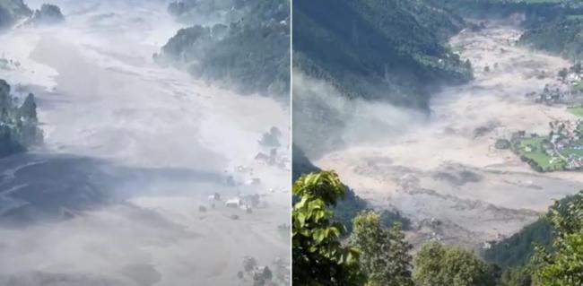 尼泊尔山洪洪峰局地达8到10米 洪水突袭致72人死亡