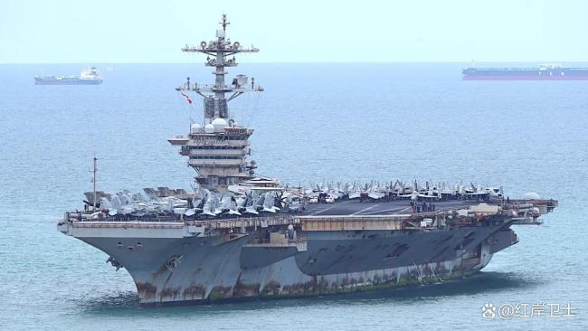 美林肯号航母仿佛刚从地狱出来 289天海上漂流终抵港