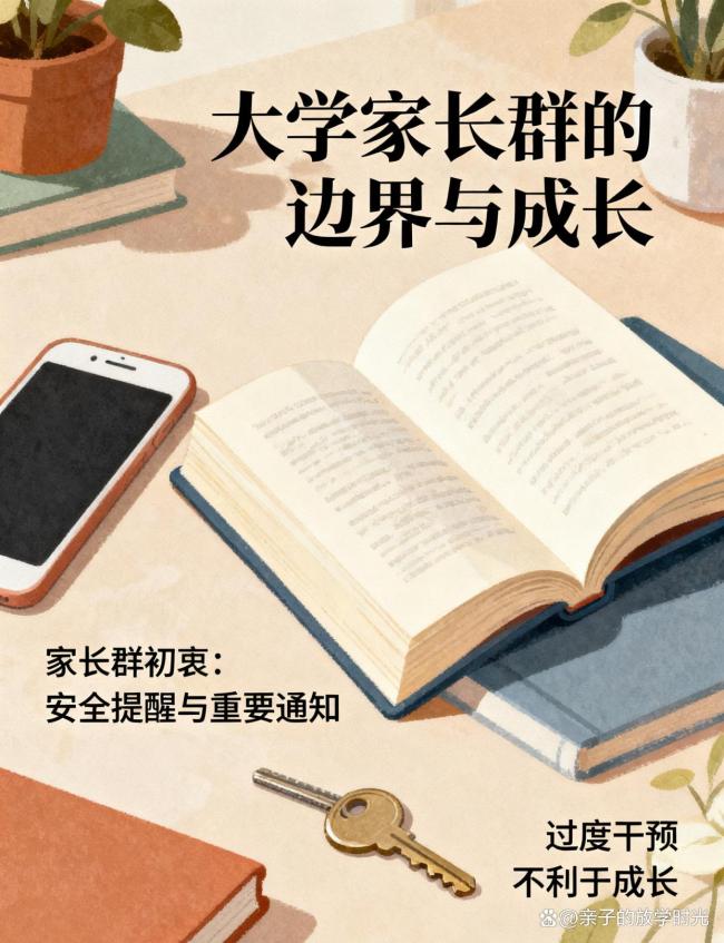大学家长群现象背后的社会议题 边界与独立的成长空间