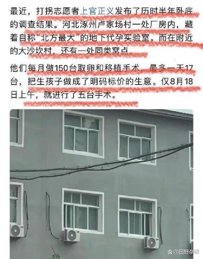 上官正义举报武汉一处隐蔽代孕机构 灰色产业链曝光