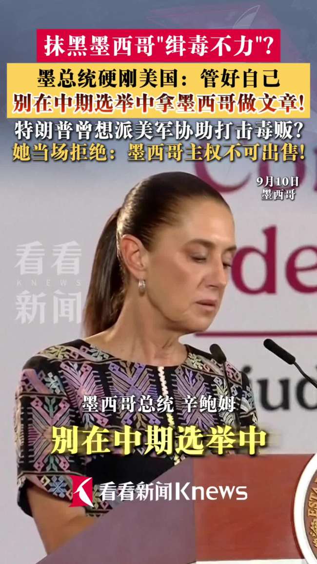 墨总统表态不干涉美国中期选举 呼吁相互尊重