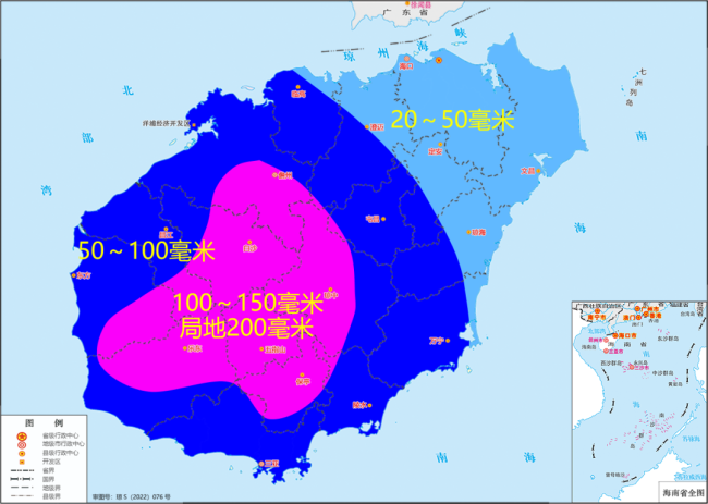 海南多地停课 强降雨引发多预警生效