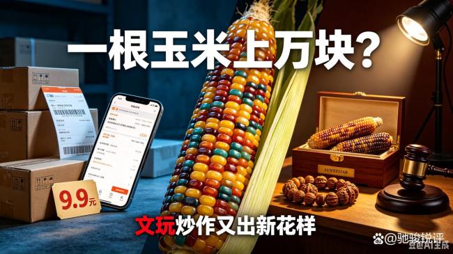 央视曝光文玩玉米市场暗藏猫腻 炒作泡沫需警惕