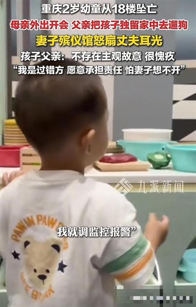 坠亡幼童母亲称孩子已安葬 父亲行为引发争议