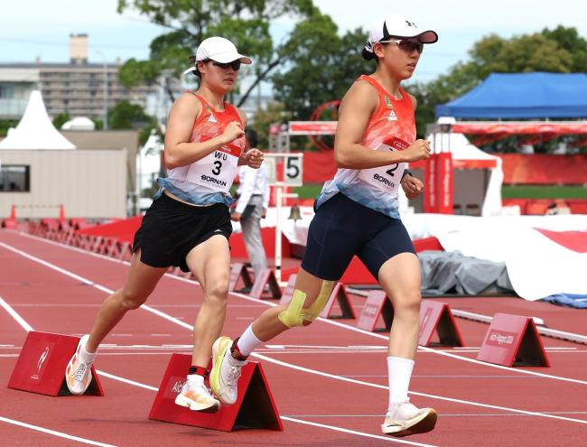 中国亚运第一金诞生！现代五项女子团队赛夺冠 成功卫冕开启新篇章