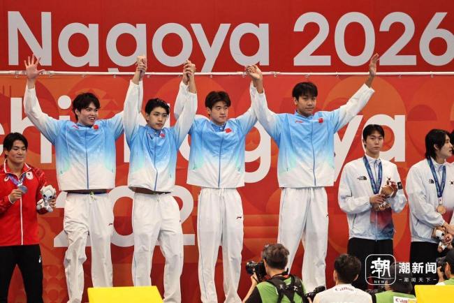 浙江泳军斩获12金笑傲亚运赛场刷新多项纪录_中华网(图5)