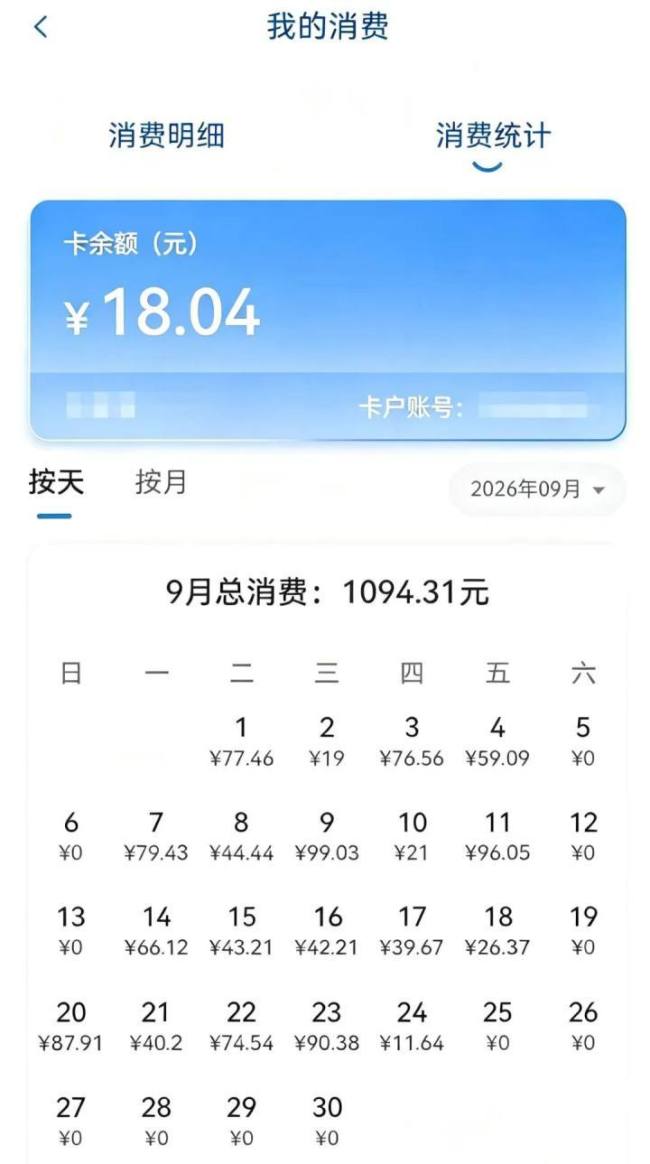 有学校限制学生在校最高消费额度 家长关注孩子消费习惯