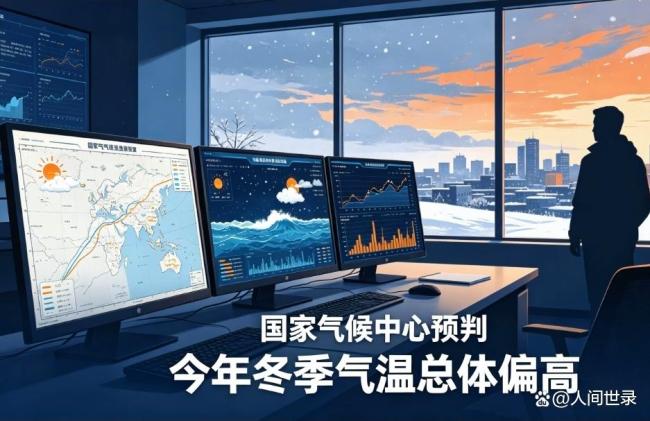 预计冬季中国气温总体偏高