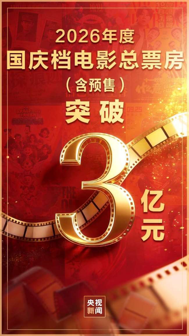 国庆档票房前三