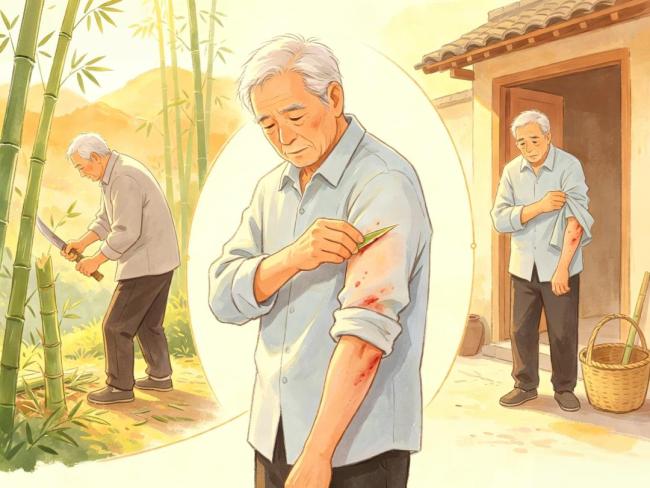男子砍毛竹被刺一下 确诊“七日疯”