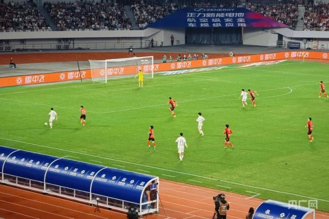 苏超：苏州队2-1逆转常州队