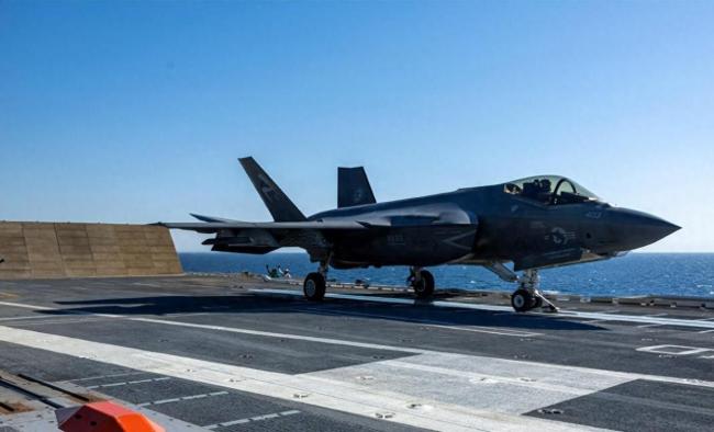美F-35C首登“福特”级航母意味什么 中美差距显现