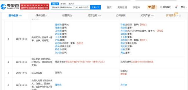 董明珠接连卸任4家格力旗下公司职务