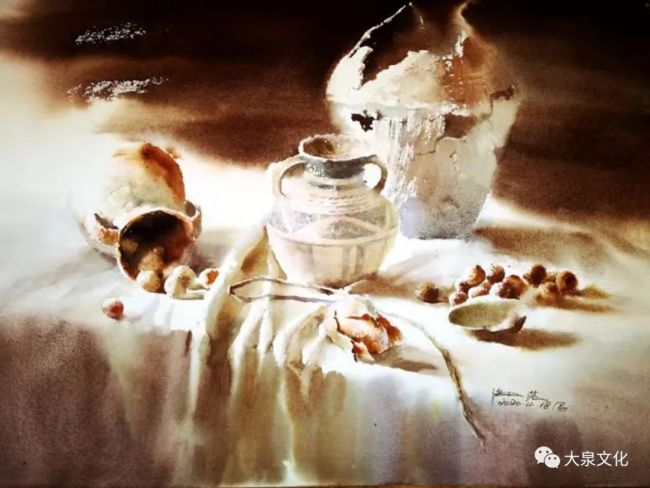 "水色斑斓"陕西,河南,甘肃水彩作品联合展线上开展