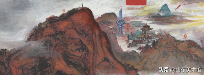 大型美术创作《红色迹·忆》再现山东百年党史