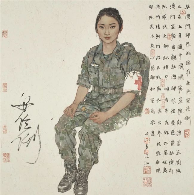 工写结合 精致儒雅——著名画家苗再新谈"聆听风吟·于文江作品展"