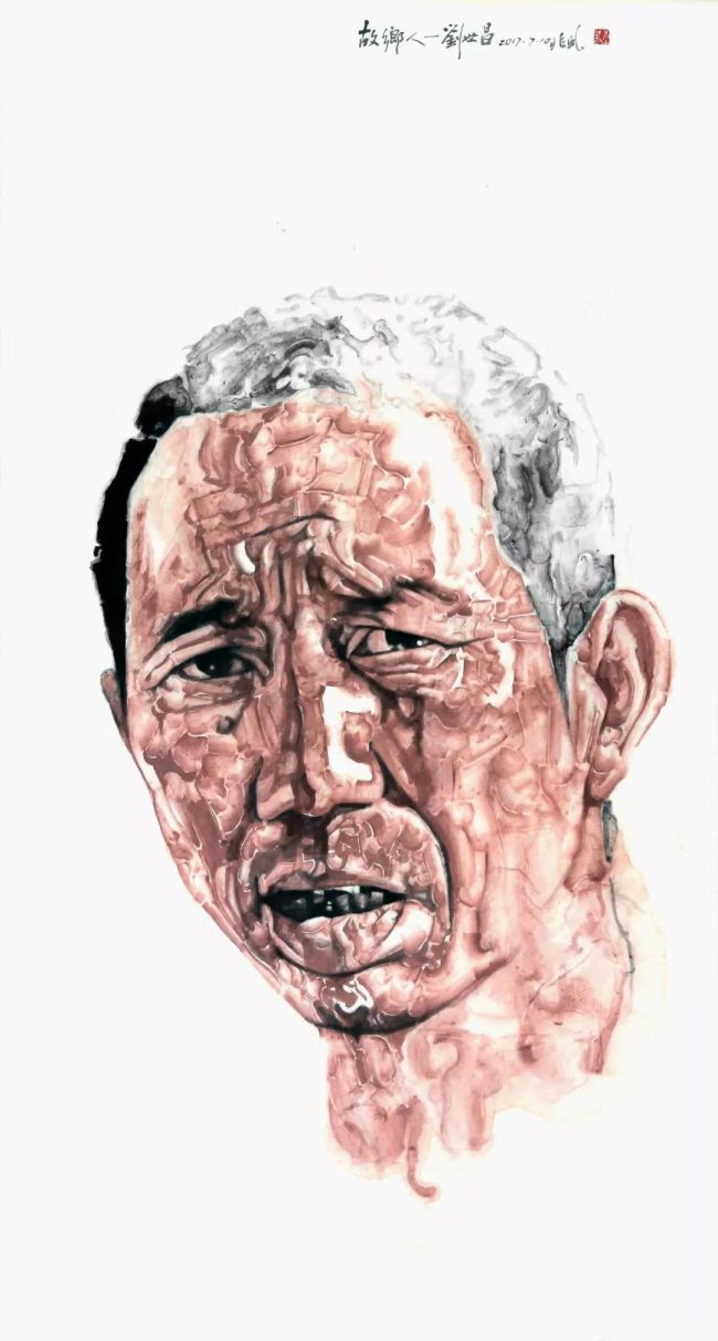 白发垂髫怡然自乐著名画家李兆虬在线教学人物画