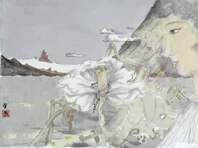 著名画家张望将于明晚走进大匠门直播间重温与麦子的时代情怀67