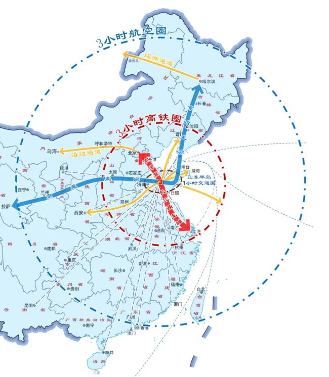 国家综合立体交通网规划纲要将潍坊定位为枢纽、主轴、走廊