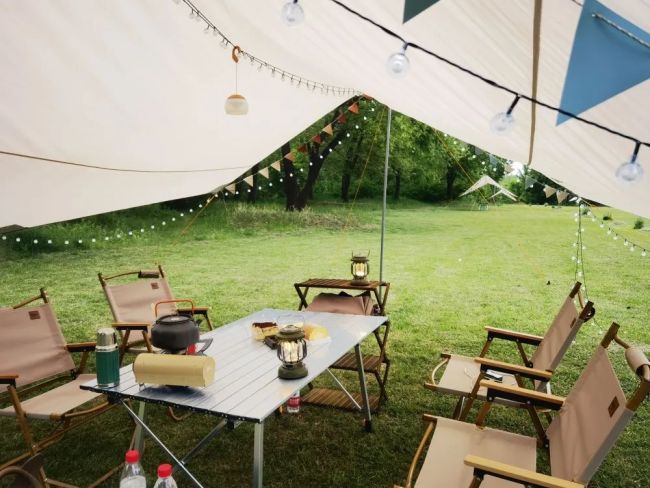 潍坊首个帐篷露营嘉年华——齐鲁酒地理想公园露营地来啦！