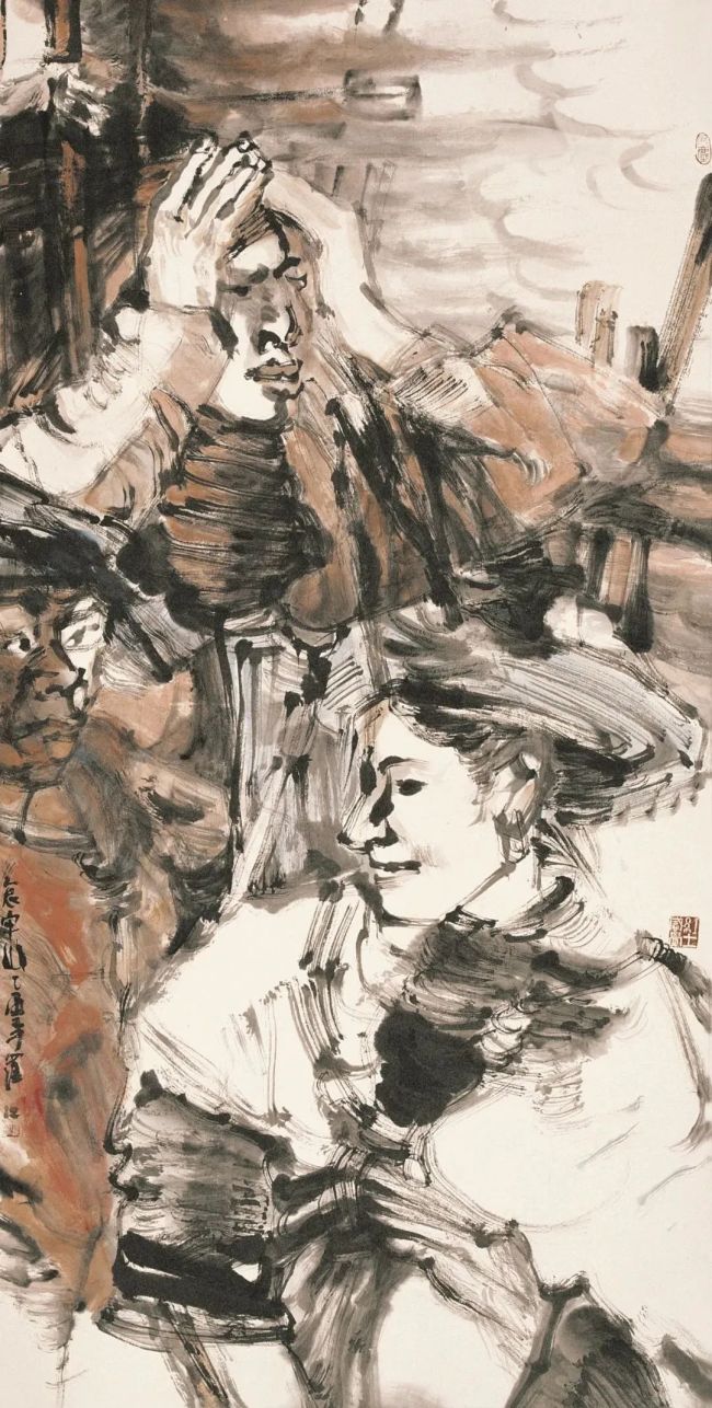 话语实践的双向观察者著名画家罗江的艺术实践与思考