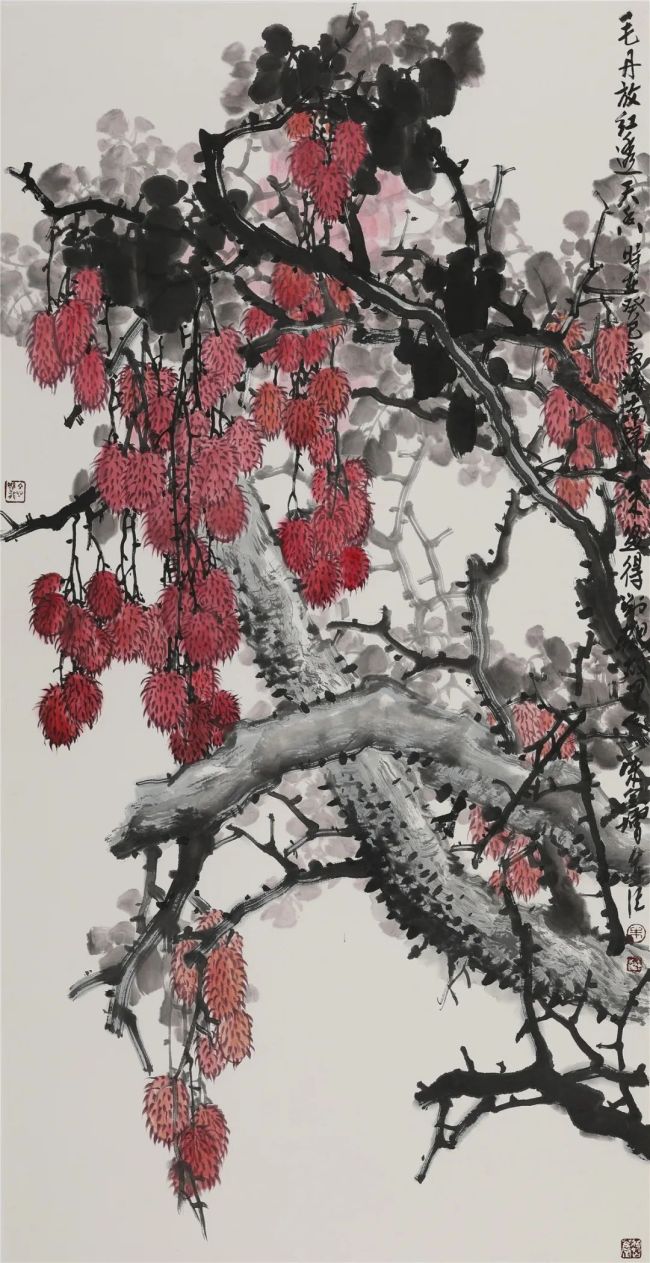 参展画家朱全增作品欣赏2022年6月29日—7月10日展览时间王雪涛纪念馆