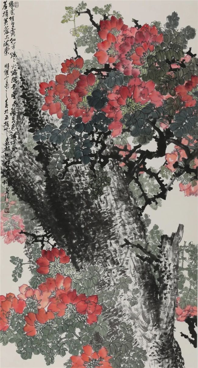 参展画家朱全增作品欣赏2022年6月29日—7月10日展览时间王雪涛纪念馆
