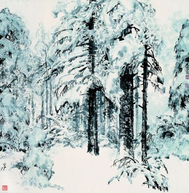 北国回忆里的白色诱惑著名画家于志学与冰雪山水画的故事