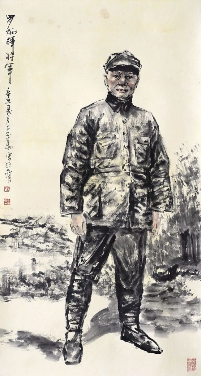 先驱英烈 精神永驻——著名画家李春华作品雅赏_山东站_中华网
