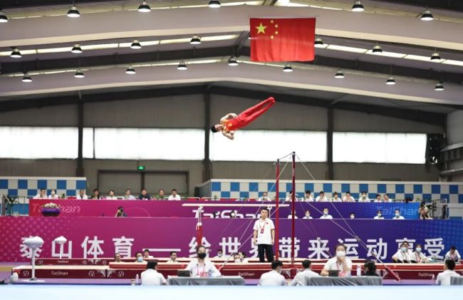 浙江队夺得2022 年“体总杯”全国体操团体锦标赛男女混合团体冠军