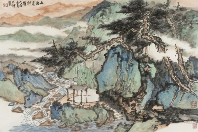 著名画家石峰:中国山水画是充满诗意境象的语言体系