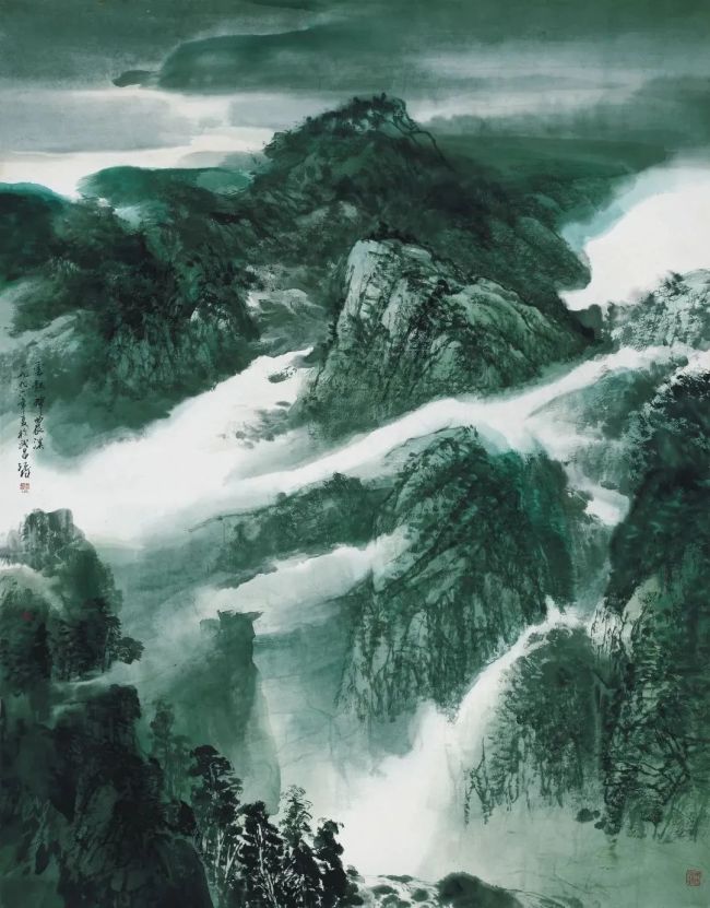 三大支撑点,构成著名画家施江城艺术的整体面貌