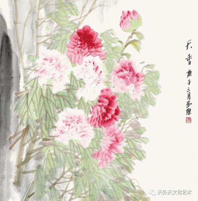 天香醉春容——著名画家刘杰中国画作品雅赏