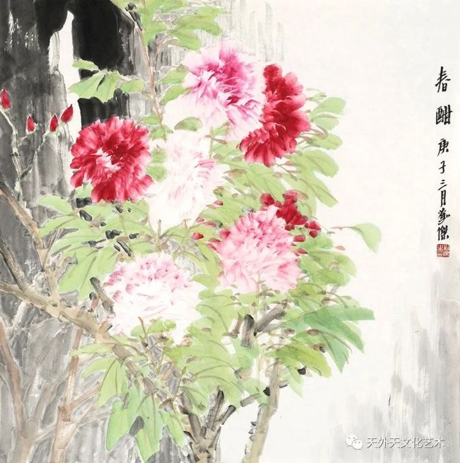 天香醉春容——著名画家刘杰中国画作品雅赏