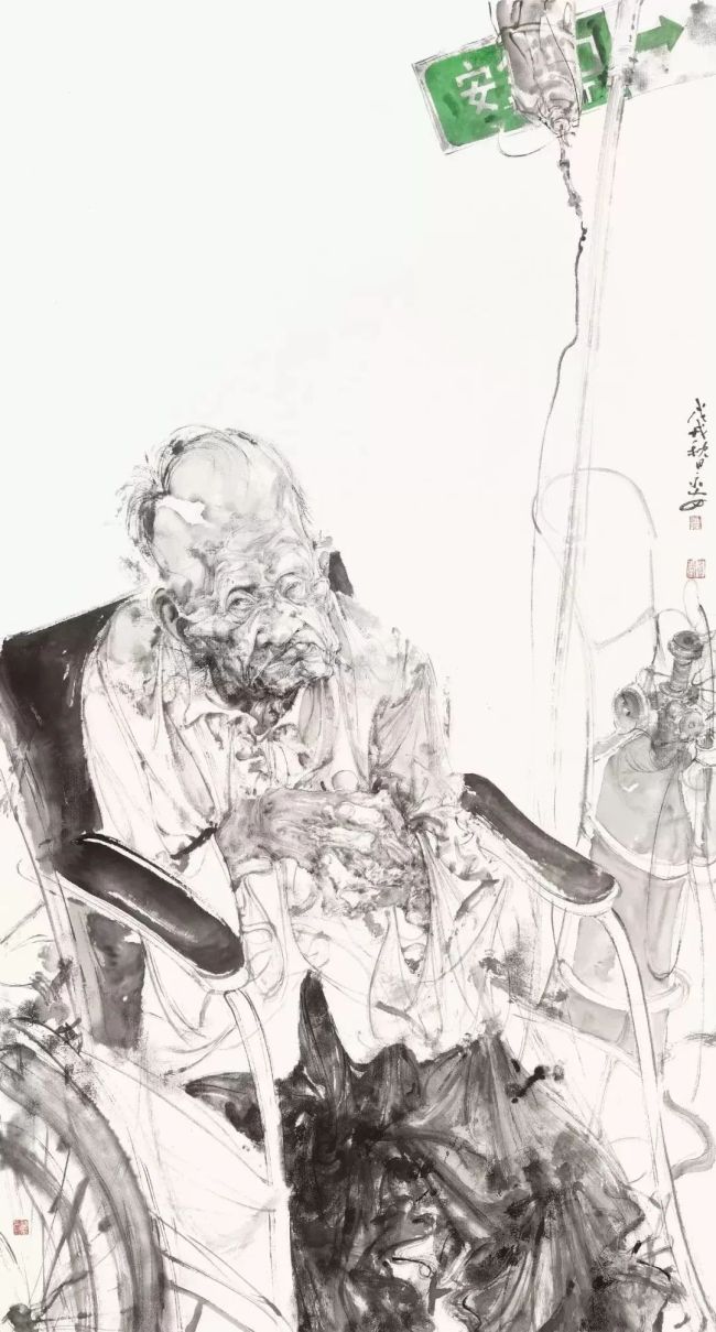 应物象形传神铸魂解读姜永安的水墨人物画