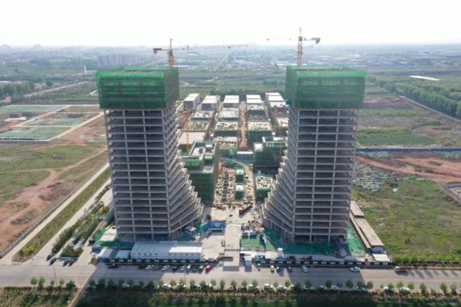 青岛莱西经济开发区抢抓施工黄金季项目建设快推进