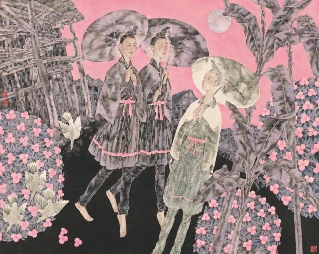 陈孟昕借写意之石攻工笔