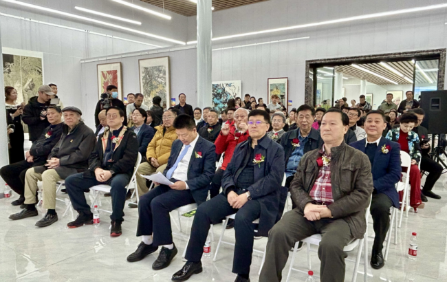 水墨自贸港海南画派中国画晋京邀请展暨海南画派北京美术馆揭牌仪式在