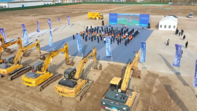 青岛胶州25个项目集中开工涉及八大领域单个项目投资过百亿