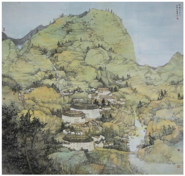 张锦华丨聆听岁月的故事与自然的交谈，铺开令人心驰神往的山水画卷