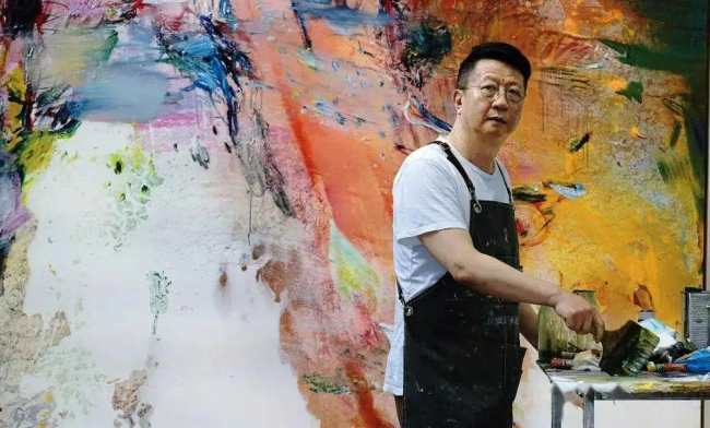 国际著名艺术家王衍成到访济南美育谷
