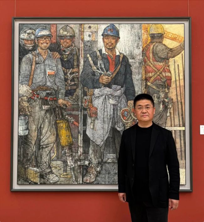 第四届"中国美术奖"颁奖仪式在京举办,山东画院专职画家李玉旺获颁