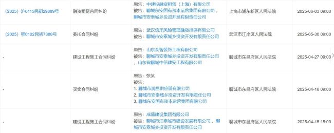 聊城安泰城投累计被执行3.42亿，违规受罚后陷经营危机