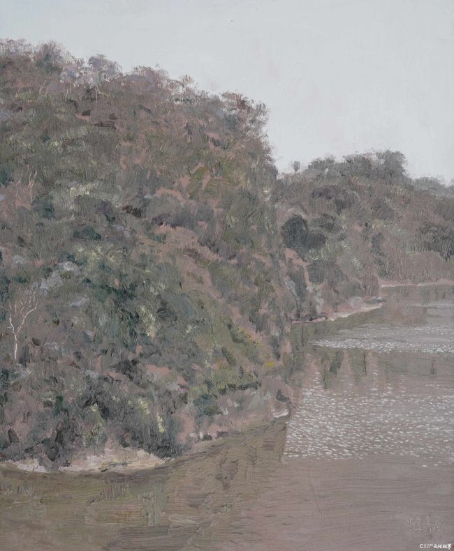 《风和日丽图》油画50X60cm 张冬峰作于2025年.JPG