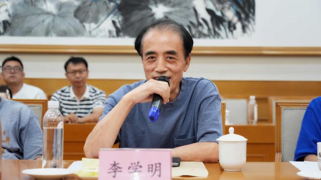 “意无尽——李学明中国美术馆个展回乡座谈会”昨日在济南举办