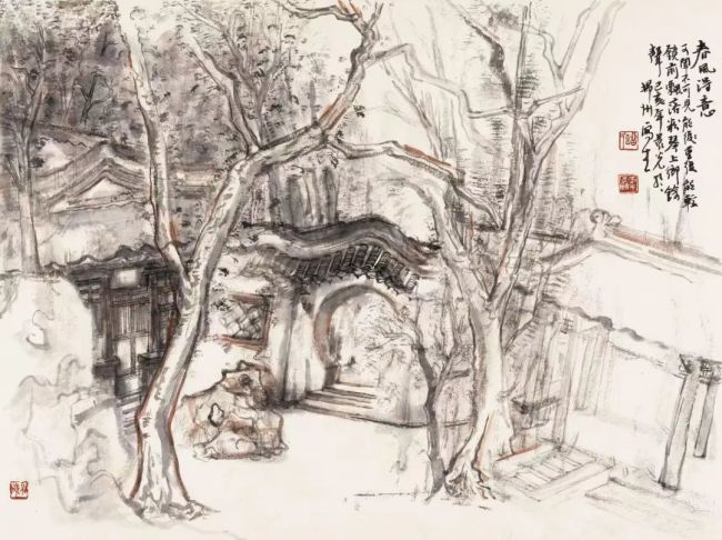 “澄怀——刘晨光作品展”将于明日在山东画院开展