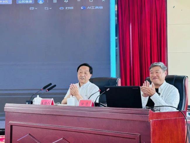 《美育大讲堂》讲座回顾 | 任清《中国画写意精神与创作漫谈》主题讲座在甘肃通渭县开讲
