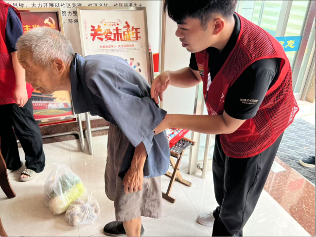 山东力明科技职业学院“三下乡”实践队获社区点赞