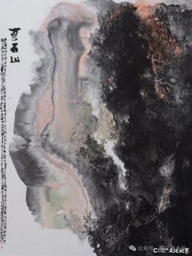 梁明·《云石山》丨借山水之形抒发对自然的热爱，以艺术之笔礼赞不朽的长征精神