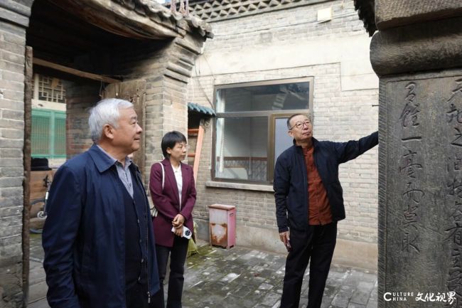 潘鲁生带队赴陕西米脂和绥德调研民间文艺与古建筑保护之路